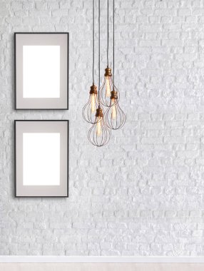 Dekoratif taş duvar, ev, ofis, otel ve yatak odası için iç tasarım, modern lamba