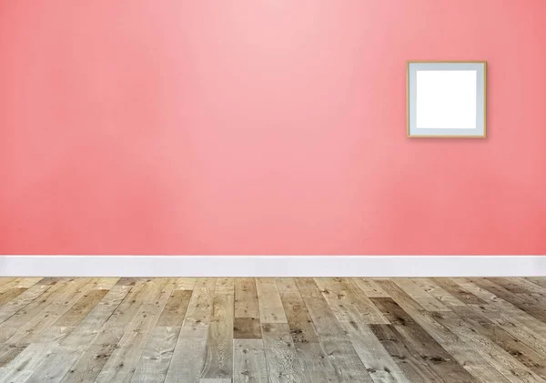 Diseño Interior Vacío Brillante Pared Piedra Ilustración — Foto de Stock