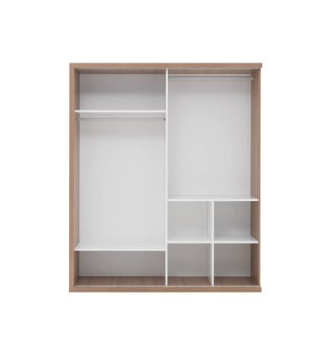 Ev ofisi ve otel için dolap iç tasarımı.