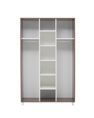 Ev ofisi ve otel için dolap iç tasarımı.