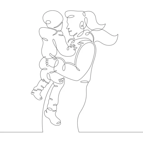 Молодая женщина мать проводит время, играет с маленьким ребенком сына, обнимает. — стоковое фото