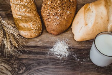 ürün çeşitliliği içinde ekmek