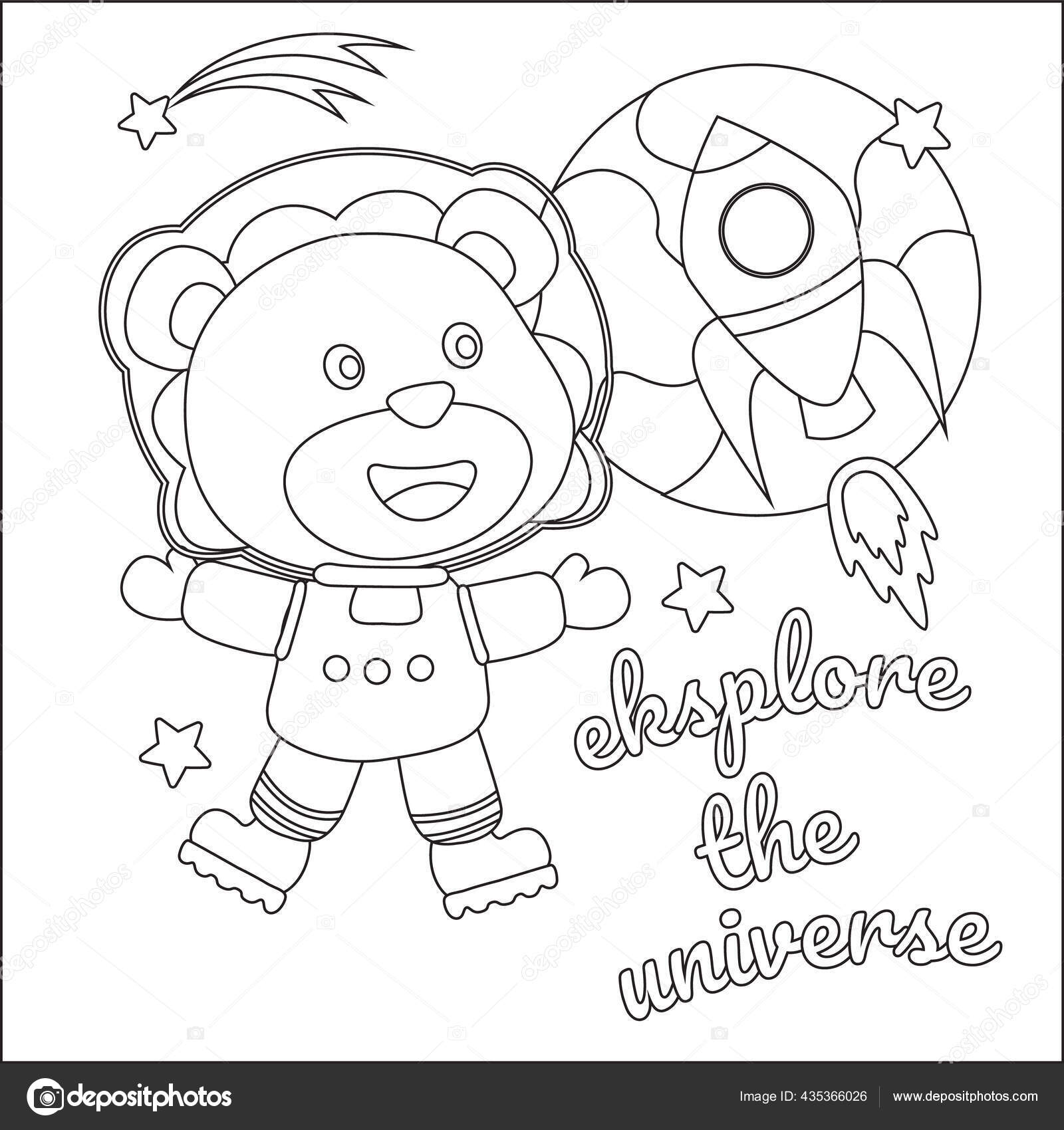 Space Lion Astronaut Space Suit Cartoon Style Creative Vector Childish Vector Image By C Hijaznahwani Vector Stock Space Lion Astronaut Space Suit Cartoon Style Creative Vector Childish Vector Image By C Hijaznahwani Vector Stock