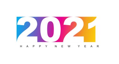 2021 Mutlu Yıllar, 2021 sayılı yeni yıl afişi yaratıcı tasarım mutlu yıllar 2021 yazı dizaynı el yazısıyla yeni yıl bayramı kutlamaları. Vektör illüstrasyonu