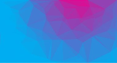 Soyut Düşük Çokgen gradyan arkaplan çizimi. Üçgen şekilli düşük polimerli pankart. Üçgenler mozaik. Yaratıcı origami duvar kağıdı