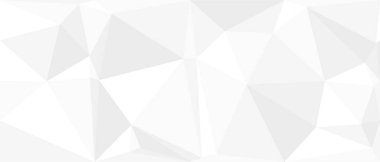 Beyaz, düşük polimer iş geçmişi. Vektör illüstrasyonu