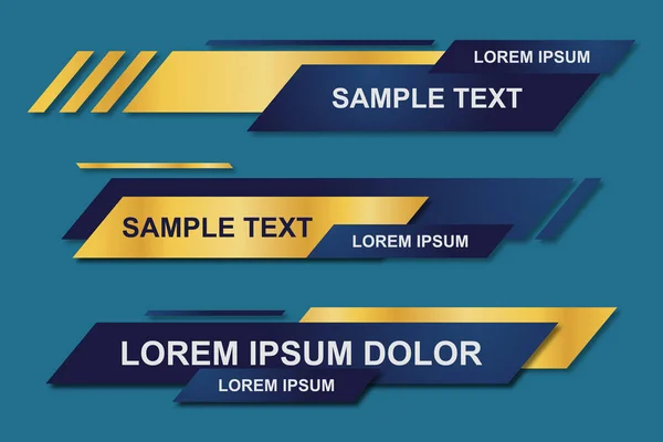 Modern geometrik alt üçüncü afiş şablon tasarımı. Renkli alt üçler şablon vektörünü ayarlayın. Vektör illüstrasyonu