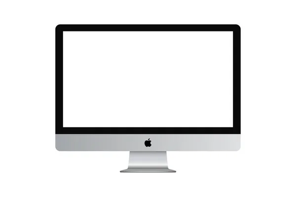 Magelang Indonesien Mai 2021 Set Apple Device Imac Editorische Vektorillustration — Stockvektor