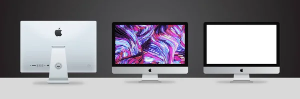 Imac Mockupストックベクター ロイヤリティフリーimac Mockupイラスト ページ 3 Depositphotos