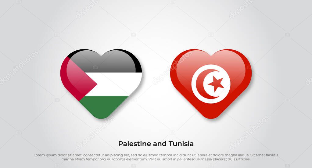pics Palestine Tunisie Flag wdrfree