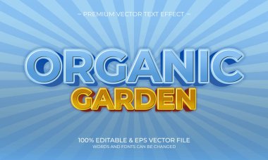 Düzenlenebilir metin biçimi etkisi. Düzenlenebilir yazı tipi. Vektör İllüstrasyonu