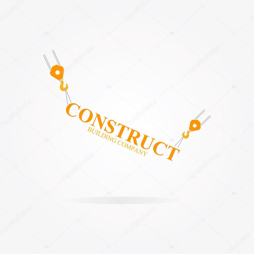 Crane logo for construction company