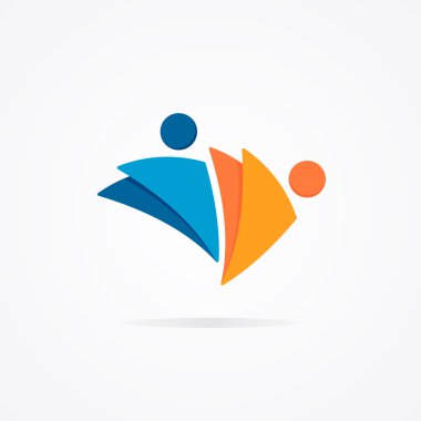 Soyut insan logosu