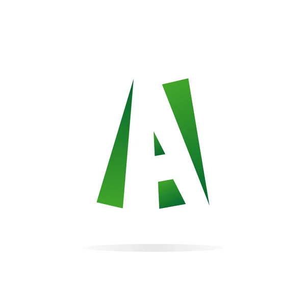 Logo A brev för företaget vektor formgivningsmall. — Stock vektor