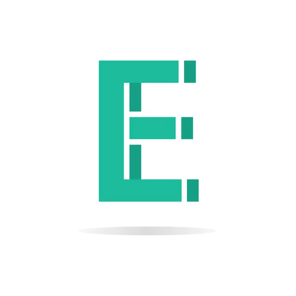 Logo E letter for company vector design template. — Stock Vector