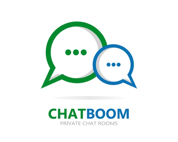 Vektör sohbet simgesi veya logosu