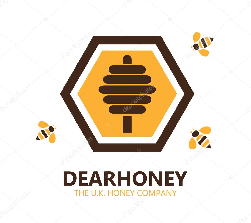 Vector logo design element with business card template