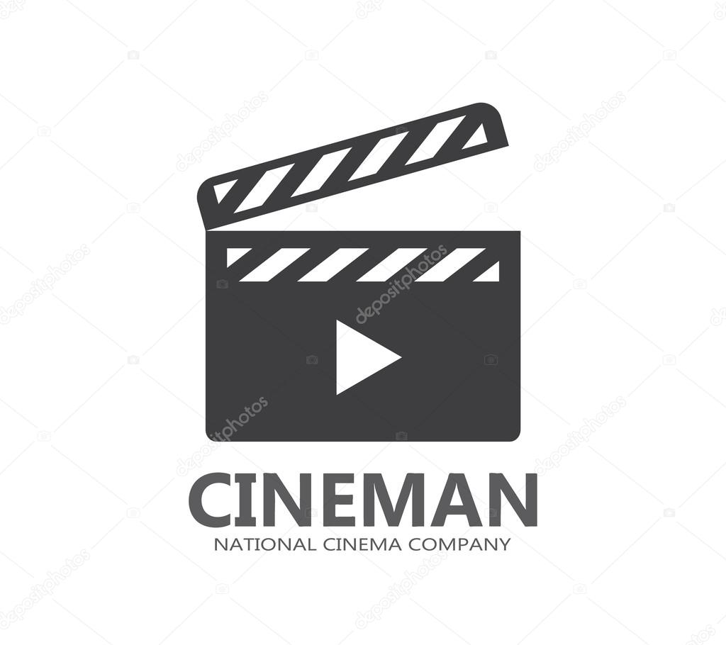 Vector cinema logo or icon