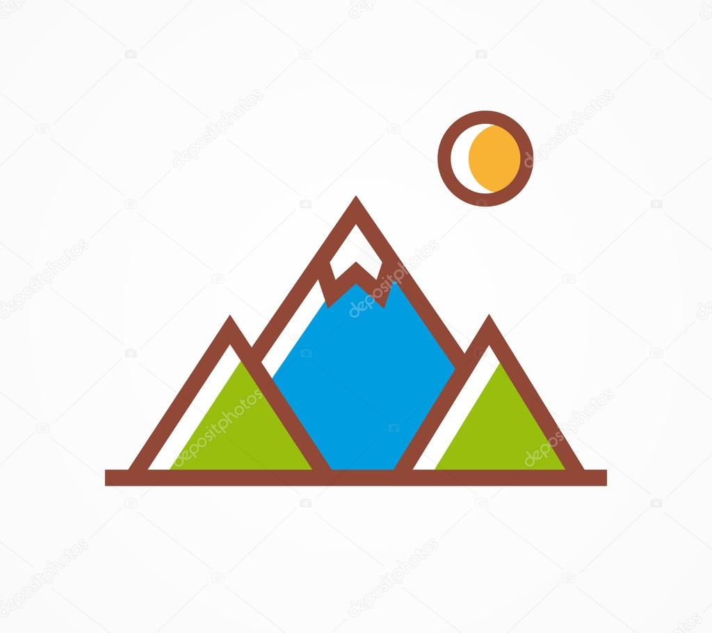 Vector logo design element with business card template.