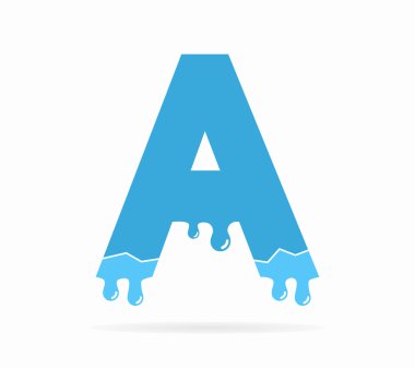 Harf A logo veya sembol simge