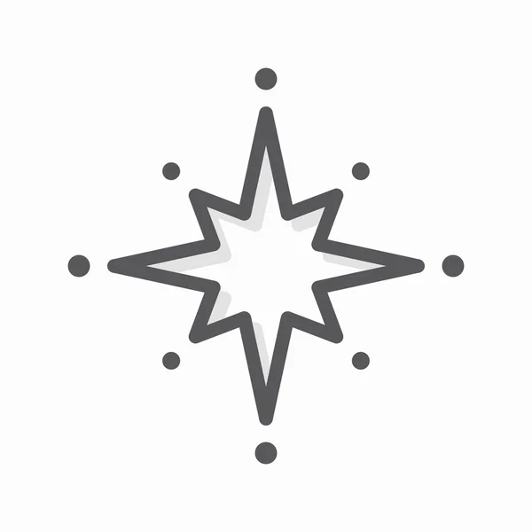 Logotipo ou ícone de estrela vetorial —  Vetores de Stock