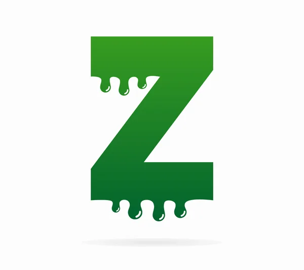 List Z logo lub symbol ikonę — Wektor stockowy