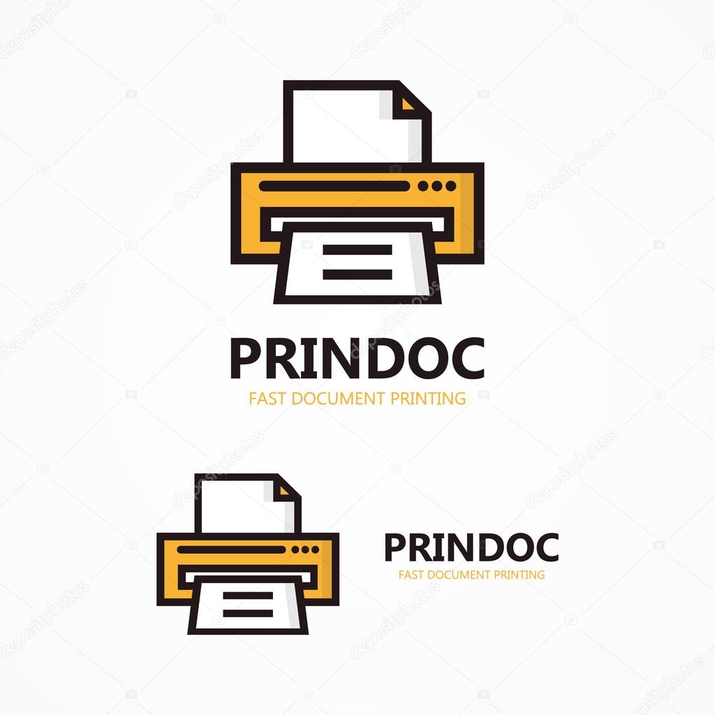 Vector logo design element with business card template