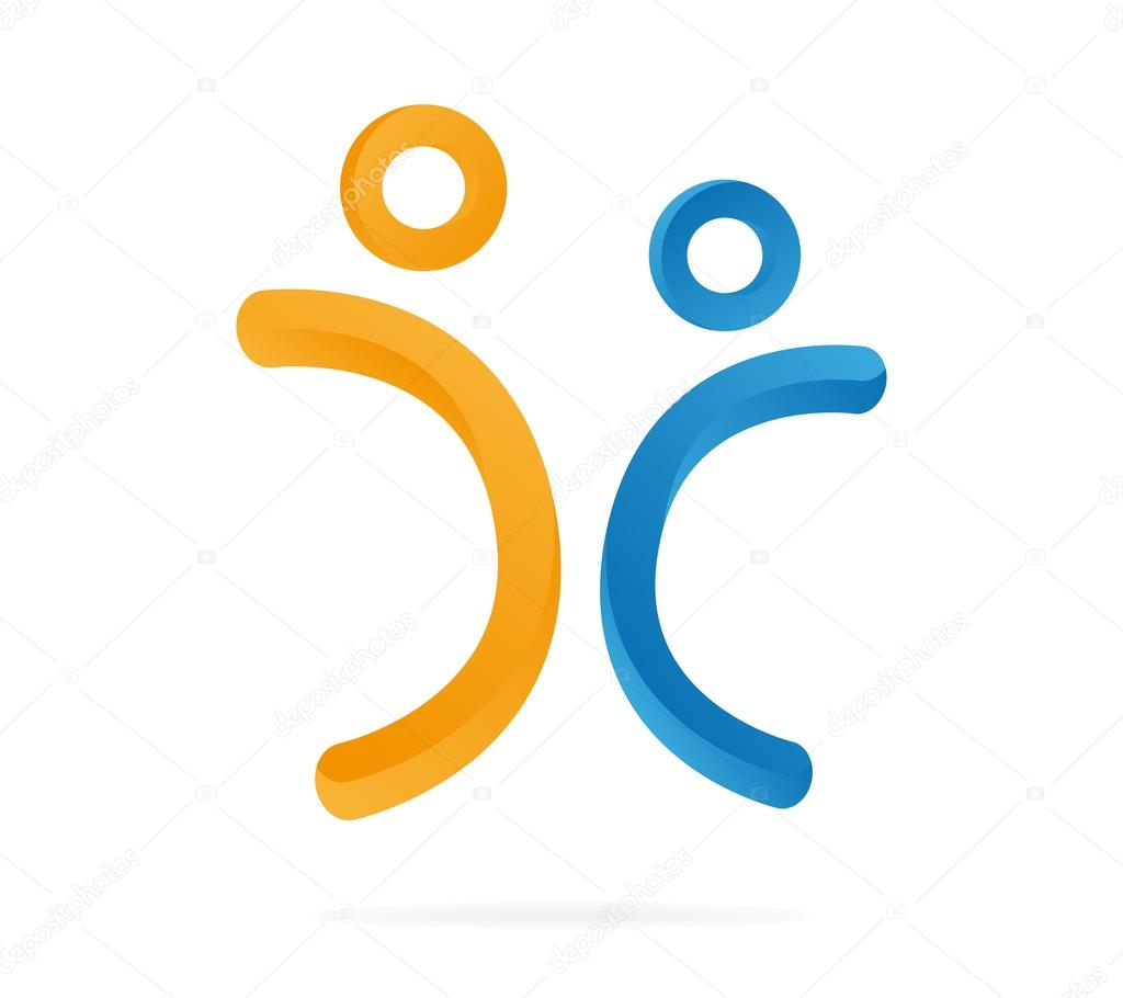 Vector logo design element with business card template