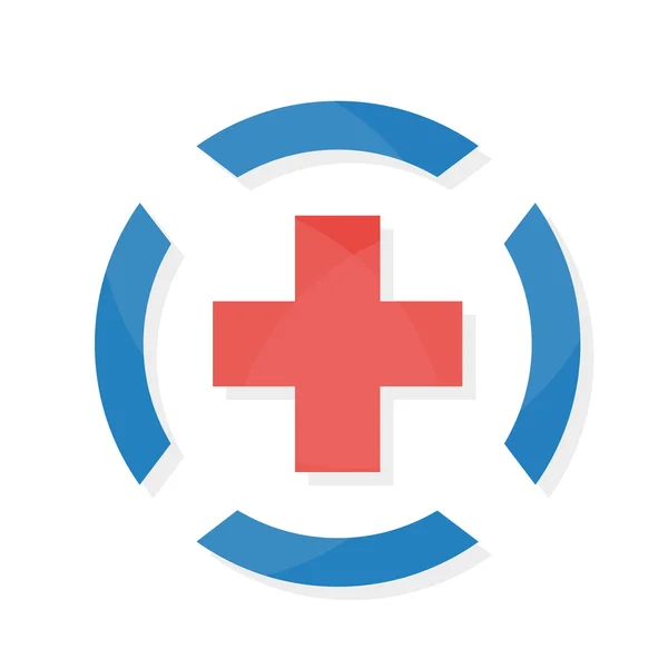 ベクトル医療のロゴ デザイン テンプレート — ストックベクタ