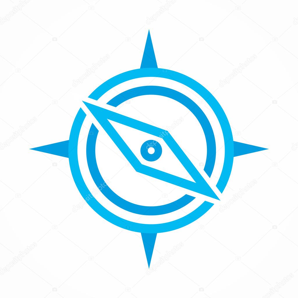 Vector logo design element with business card template