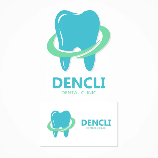 歯科のベクトルのロゴ — ストックベクタ