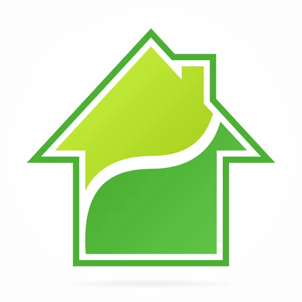 Huis en onroerend goed logo — Stockvector