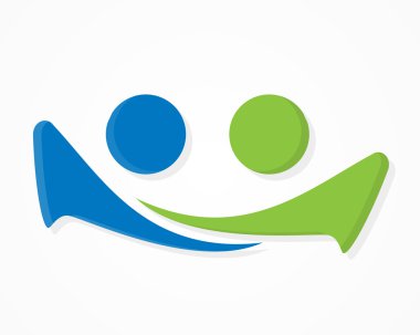 Takım iş vektör logo tasarım şablonu.