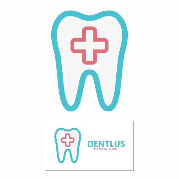 벡터 치과 아이콘 또는 로고 — 스톡 벡터