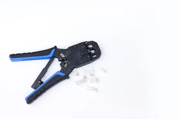 Crimping tool  Isolated on white. — Stock Photo, Image