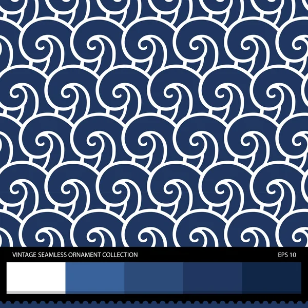 Vintage historical ornamental seamless pattern. — Stock Vector