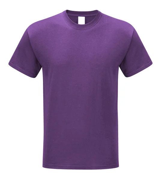 T-shirt front view on white background — Stock Photo, Image