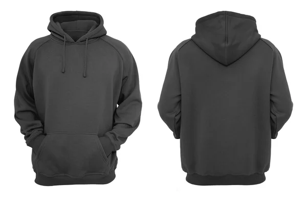 Svart hoodie design — Stockfoto