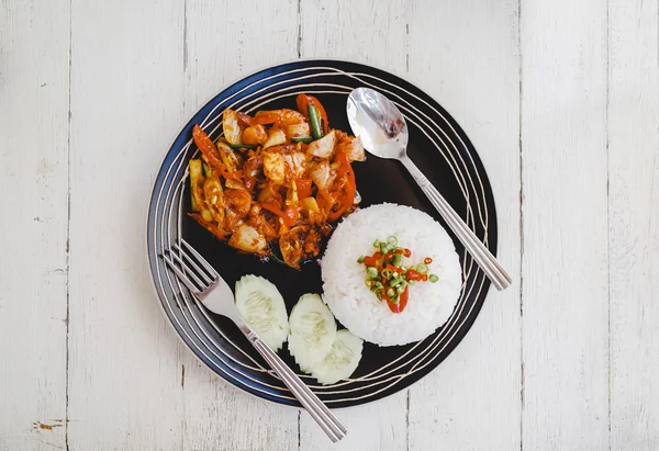 전통적인 맛 있는 태국 음식 — 스톡 사진