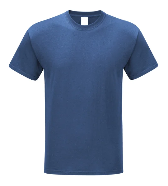 T-shirt front view on white background — Stock Photo, Image