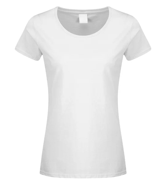 Vooraanzicht van het T-shirt op witte achtergrond — Stockfoto