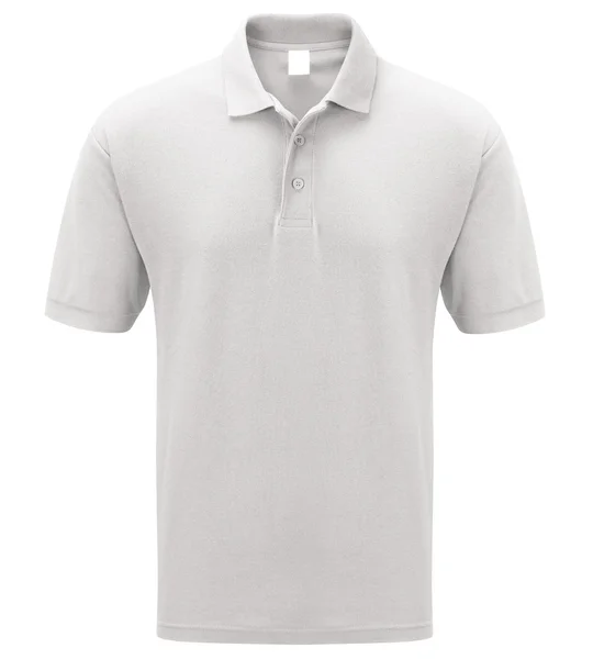 T-shirt vista frontal sobre fundo branco — Fotografia de Stock