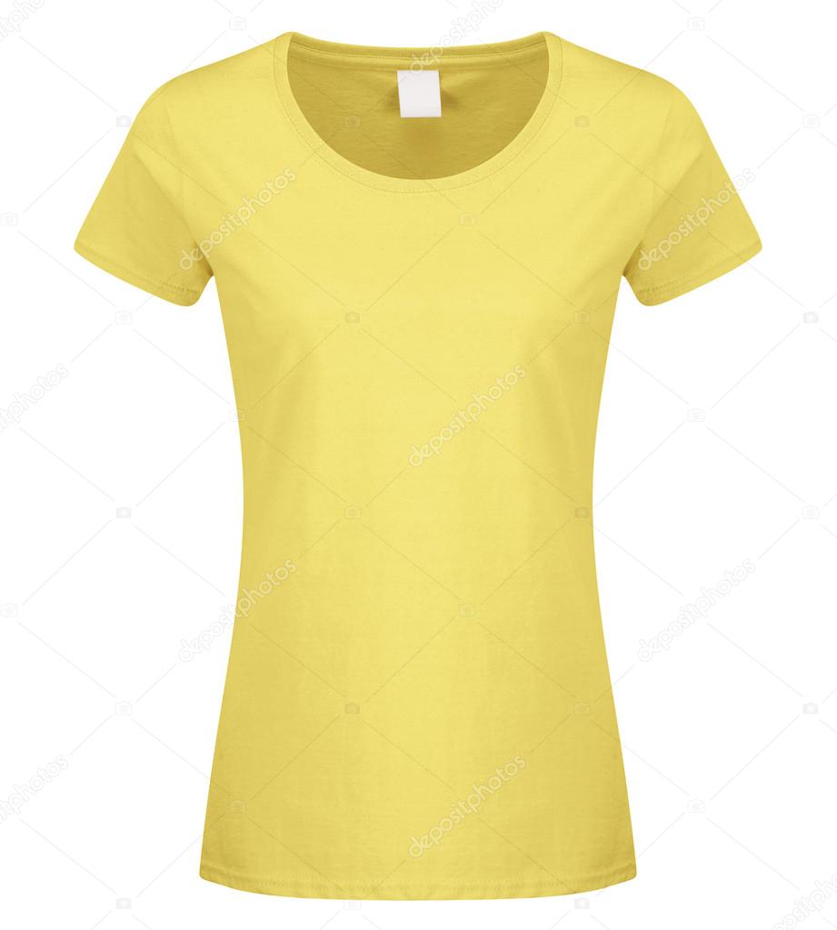 Download Yellow Tshirt Stock Photos Royalty Free Yellow Tshirt Images Depositphotos PSD Mockup Templates