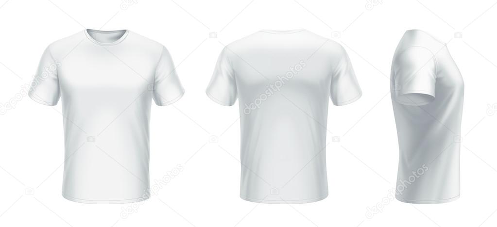 Download T-shirt front, back and side view — Stock Photo © wbbstock ...