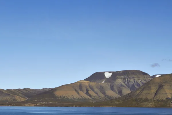 Fjord için havaalanından görüntülemek — Stok fotoğraf