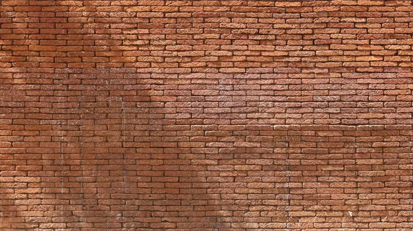 Shadows Red Brown Laterite Brick Wall Charming Vintage Red Brick — Stock Photo, Image