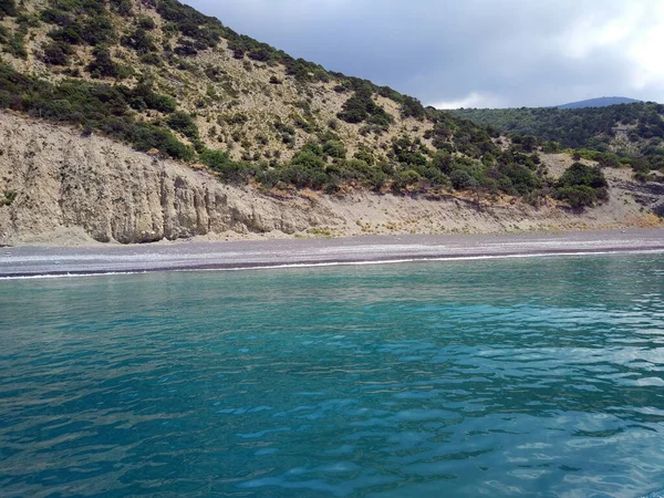 Splendida Vista Sulla Costa Del Mar Nero Spazio Testo — Foto Stock