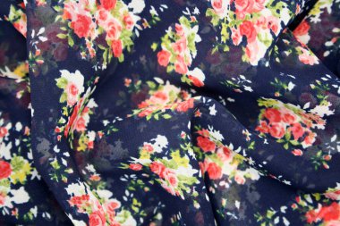 Arka plan dalgalar halinde duran sentetik kumaştan yapılmış. Metin için boşluk.