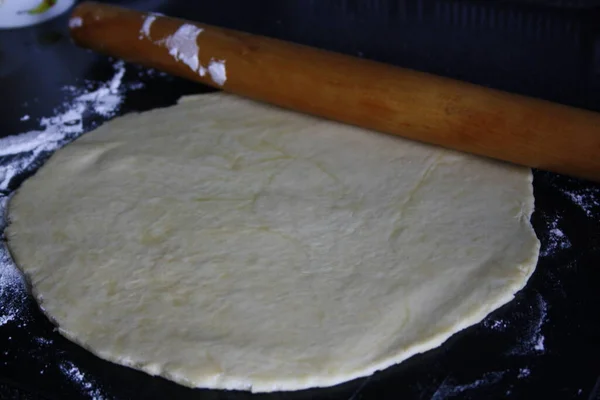 Pasta Preparata Fare Bagel — Foto Stock