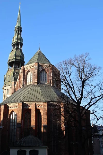 Catedral Cúpula Riga Letão — Fotografia de Stock